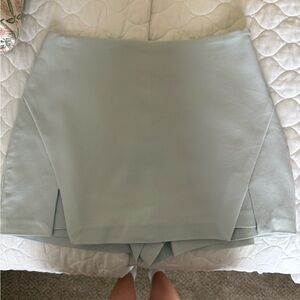 Light Blue Mini Skort